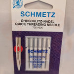 705H/CAPB5CX80 SCHMETZ QUICK THREAD SIZE 80 PACK OF 5 CARDED DOMESTIC NEEDLES