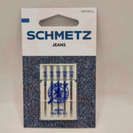 705JB5CX90110 SCHMETZ JEANS SIZE 90-110 PACK OF 5 CARDED DOMESTIC NEEDLES