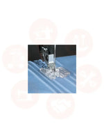 820776096 Pfaff Pintuck Foot W/Decorative Stch Guide Pf Grp F G J K* L Domestic Parts