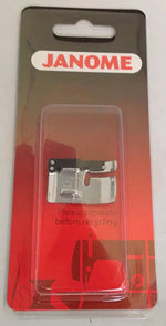 859814001 JANOME 1/4INCH SEAM FOOT CAT D Domestic Parts