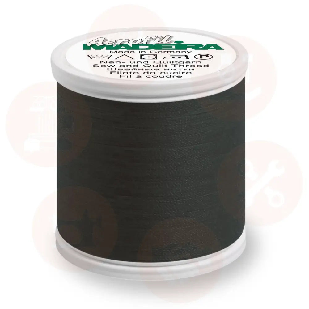 8641 Madeira Aerofil No.120 100m: Blue Black DOMESTIC THREAD