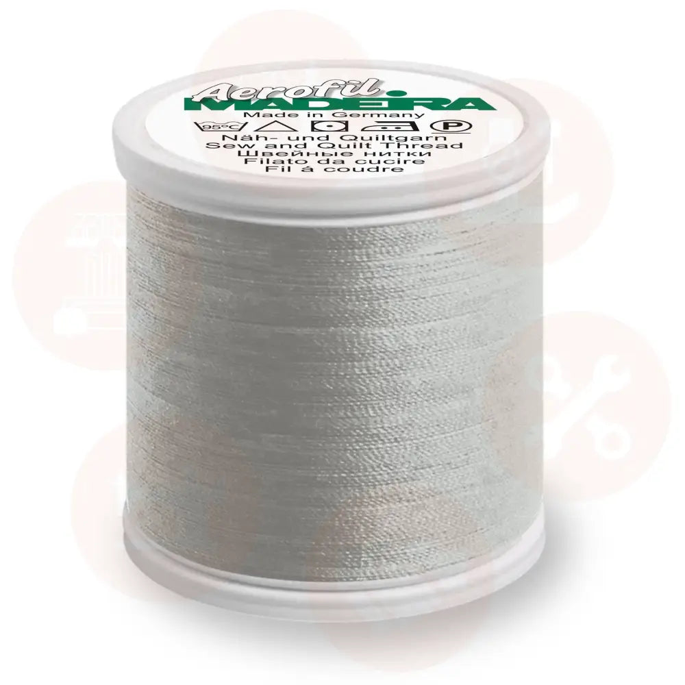 8687 Madeira Aerofil No.120 100m: Grey Mist domestic thread