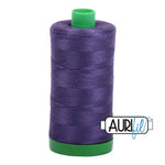 Aurifil 40Wt Cotton Mako Thread -Dark Dusty Grape Mk40Sp-2581 Domestic