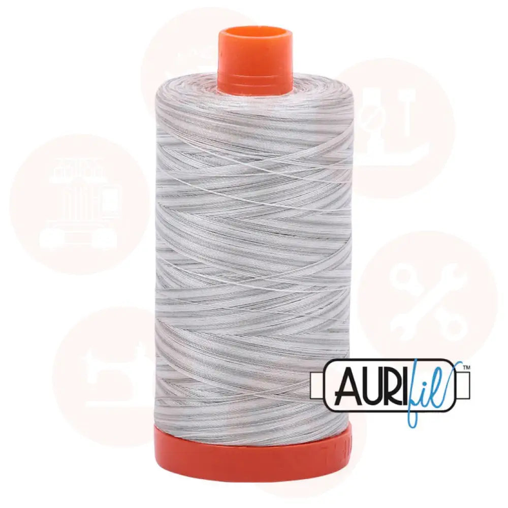 Aurifil 50Wt Cotton Mako Thread Silver Moon Mk50Sp-4060 Domestic