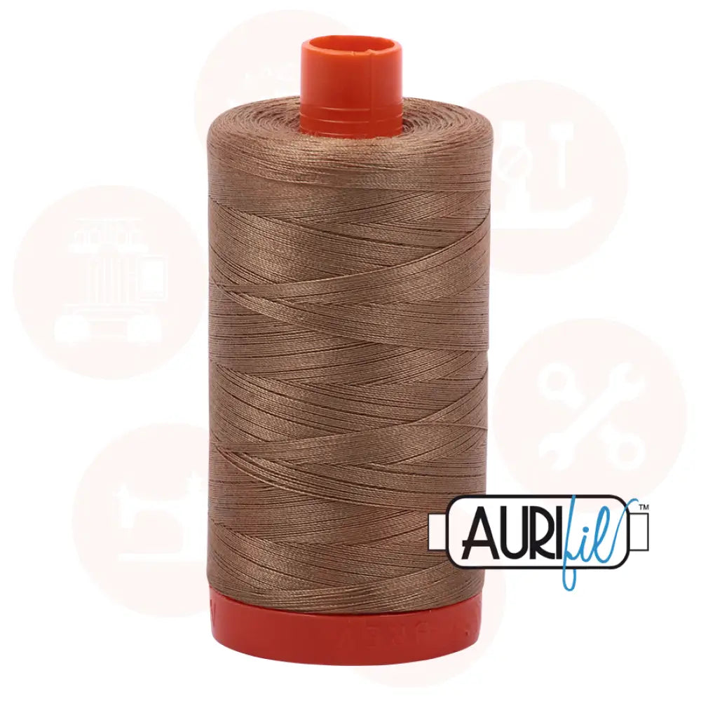 Aurifil 50Wt Cotton Mako Thread Toast Mk50Sp-6010 Domestic