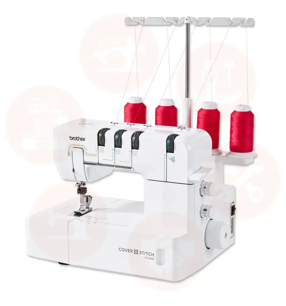 Brother Cv3440 Coverstitch Machine Domestic