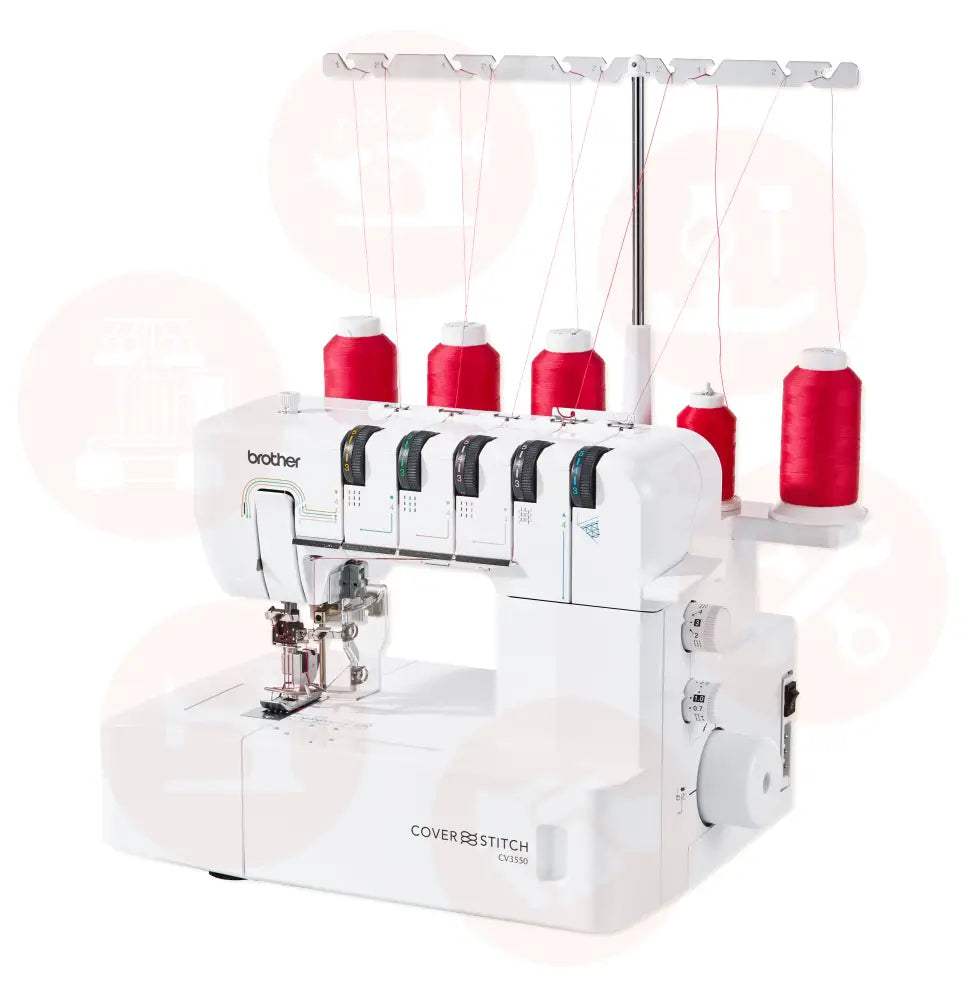 Brother Cv3550 Coverstitch Machine Domestic