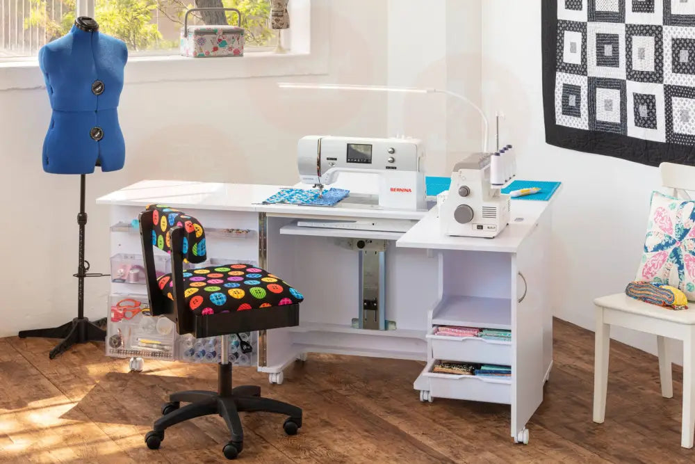 Horn Nova XL Sewing Cabinet with Maxi-Lifter Air-Lift Mechanism & Dual Machine Storage UNITED KINGDOM