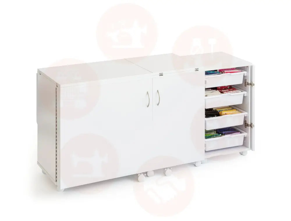 Horn Nova XL Sewing Cabinet with Maxi-Lifter Air-Lift Mechanism & Dual Machine Storage UNITED KINGDOM