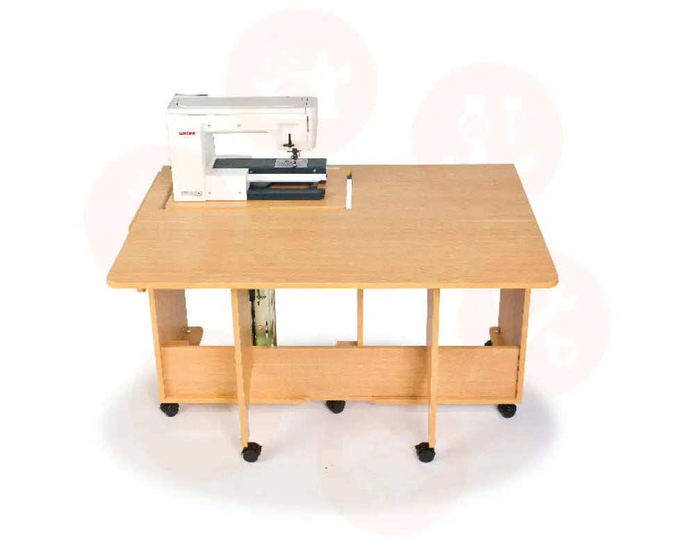 Horn Quilter’s Delight MK-2 Sewing Cabinet with Maxi-Lifter & Mobile Storage Drawers UNITED KINGDOM