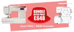 Janome 740DC Sewing Machine + Janome 8004D Overlocker