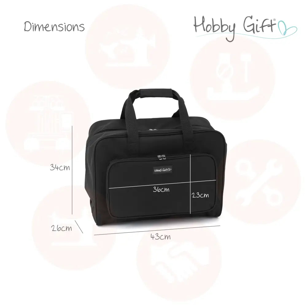 MR4660\BLK Hobby Gift sewing machine Bag SEWING MCHINE BAGS