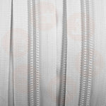 T5 1050 6Mm Zip Sold By The Meter White Zips