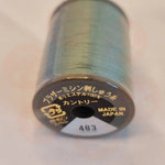 Xf1987043 Teal Green - 483 Embroidery Threads – Country Matt 300M Domestic Thread