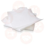 XTE50/18X18 WHITE 50g Easytear 18cm x 18cm. Sold Per 1000