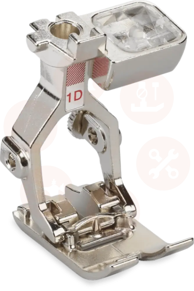 033220.72.00 Bernina Reverse Pattern Foot # 1D Dual Feed Domestic Parts