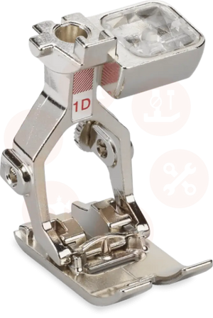 033220.72.00 Bernina Reverse Pattern Foot # 1D Dual Feed Domestic Parts