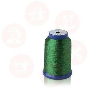 07/Ka3 Kingstar Metallic Ma3 Green 1000M Domestic Thread