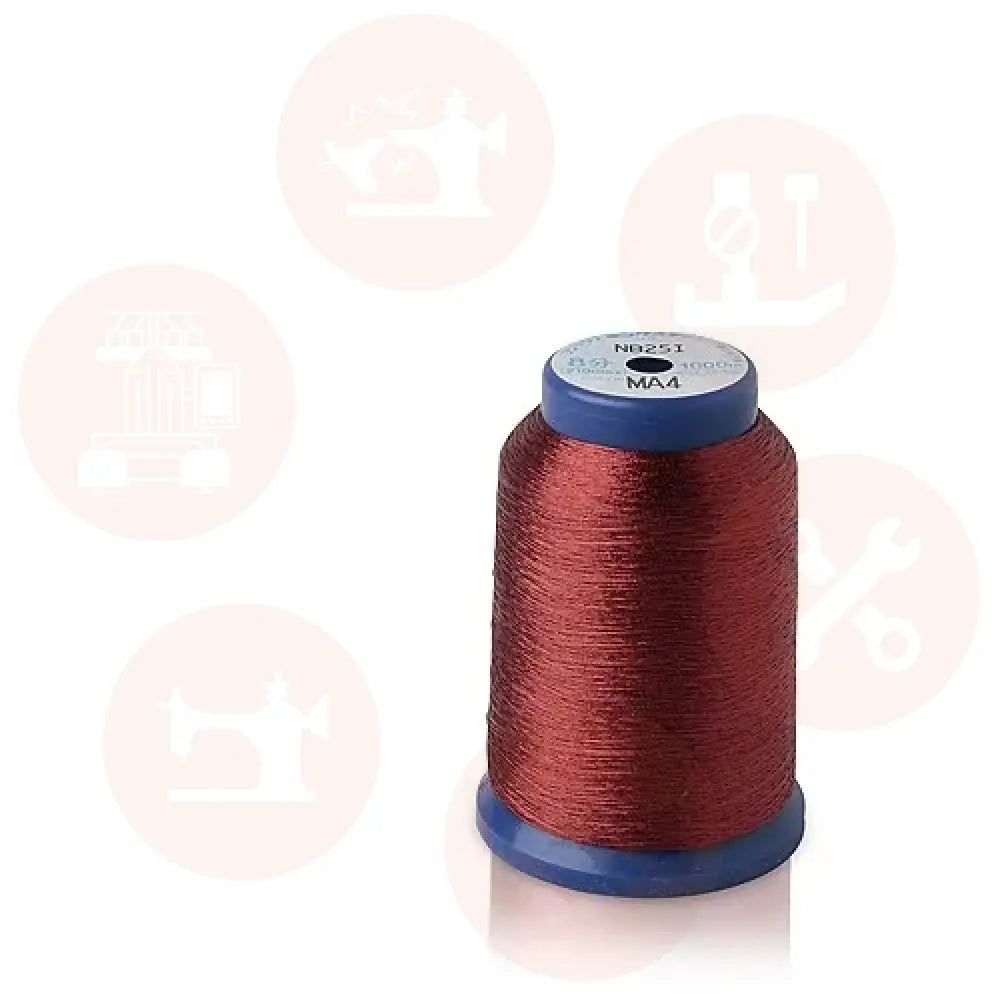 07/Ka4 Kingstar Metallic Ma4 Red 1000M Domestic Thread