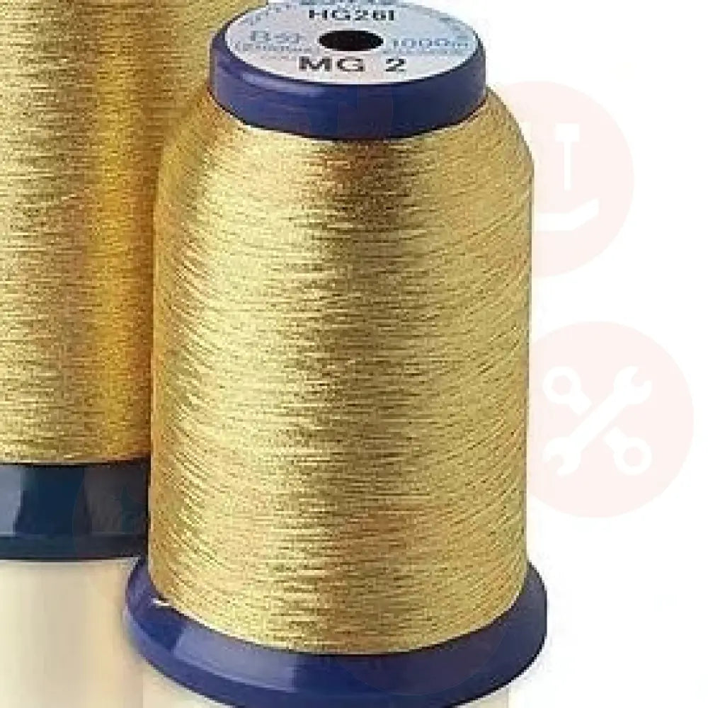 07/Kg2/1000 Kingstar Metallic Medium Gold Mg2 Domestic Thread