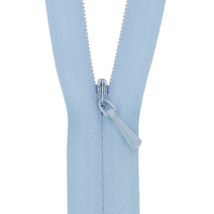 118025140 ZIP: CONCEALED ZIP CLOSED END: POLYESTER: 25CM / 10INS SKY
