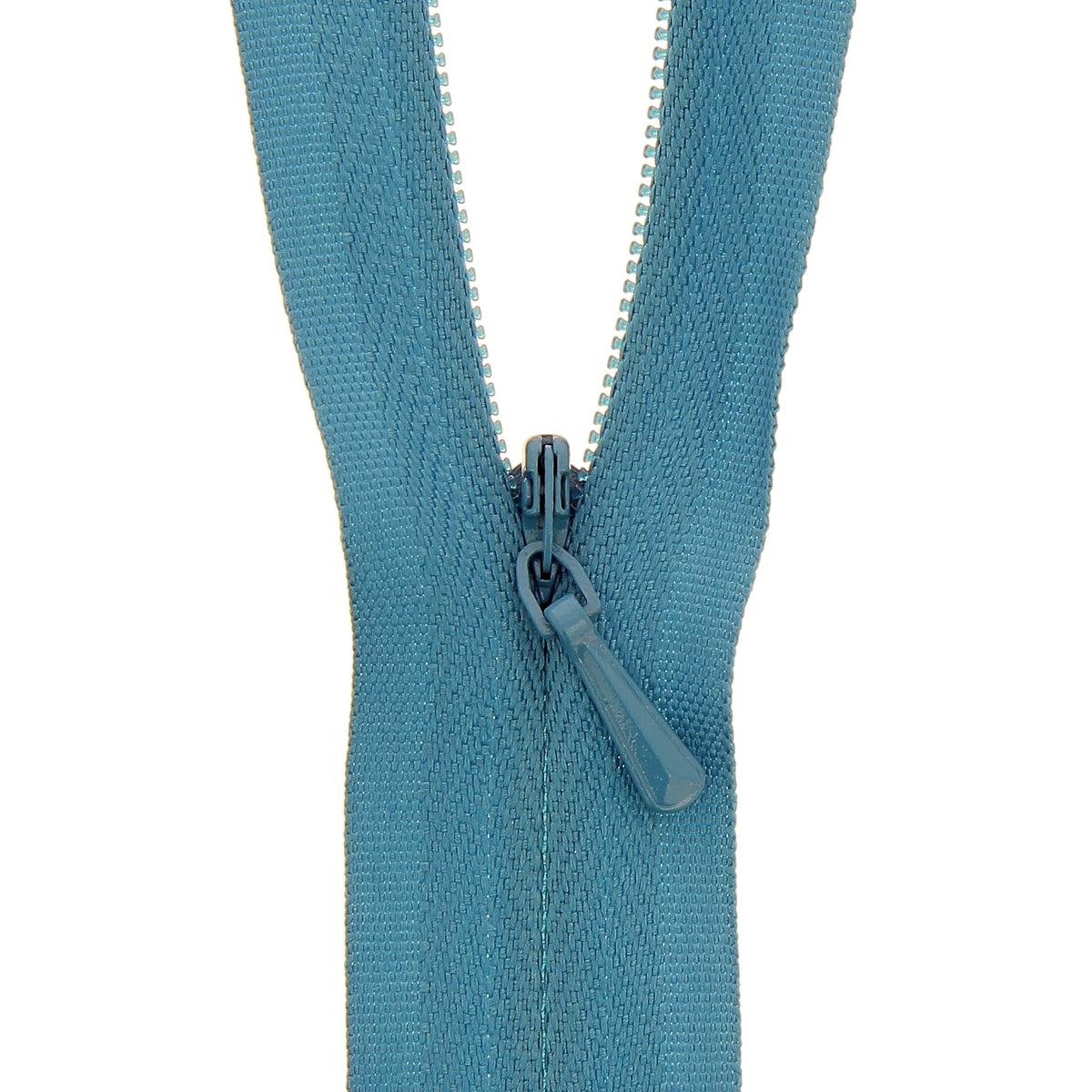 118025142 ZIP: CONCEALED ZIP CLOSED END: POLYESTER: 25CM / 10INS KINGFISHER