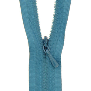 118025142 ZIP: CONCEALED ZIP CLOSED END: POLYESTER: 25CM / 10INS KINGFISHER