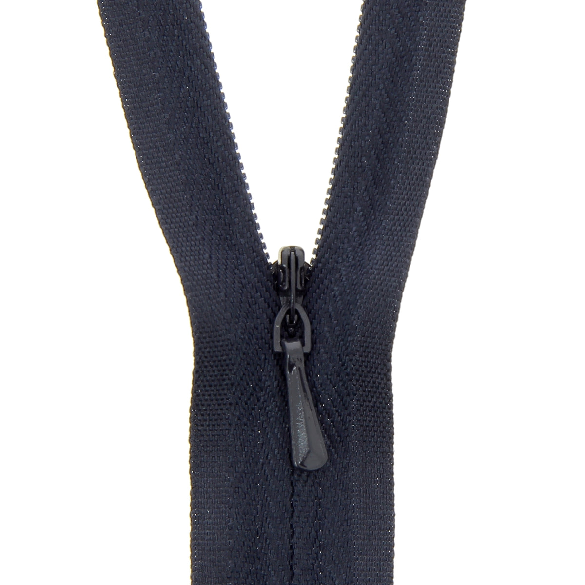 118025147 ZIP: CONCEALED ZIP CLOSED END: POLYESTER: 25CM / 10INS DARK NAVY