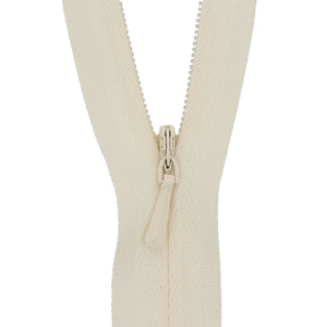 118025152 ZIP: CONCEALED ZIP CLOSED END: POLYESTER: 25CM / 10INS HONEY