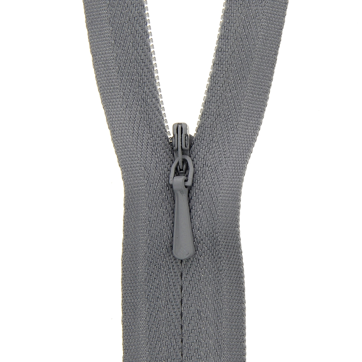 118025170 ZIP: CONCEALED ZIP CLOSED END: POLYESTER: 25CM / 10INS DARK GREY