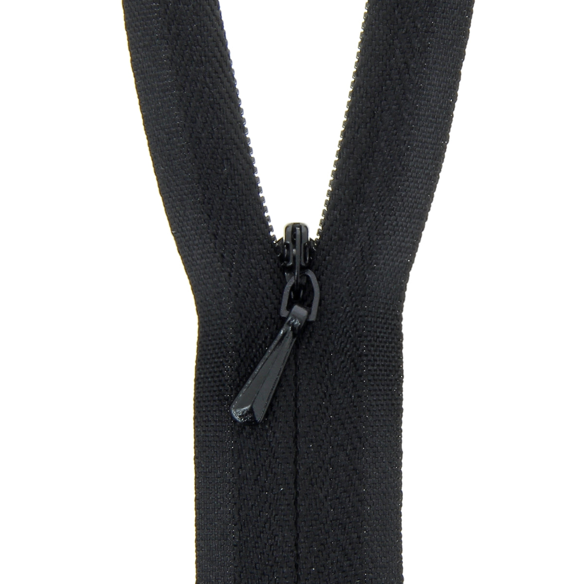 118025172 ZIP: CONCEALED ZIP CLOSED END: POLYESTER: 25CM / 10INS BLACK