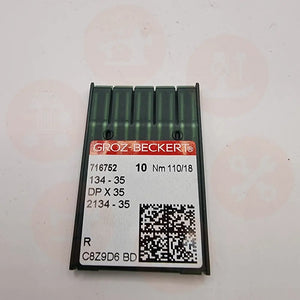 13435RX110GB GROZ BECKERT 134-35R SIZE 110 PACK OF 10 NEEDLES Industrial needles