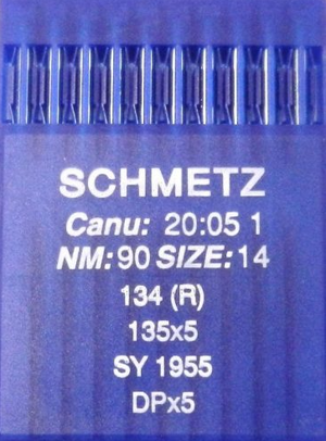 134RX90 SIZE 90 PACK OF 10 NEEDLES SCHMETZ