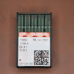 16X95X130GB GROZ BECKERT 16X95 SIZE 130 PACK OF 10 NEEDLES INDUSTRIAL PARTS