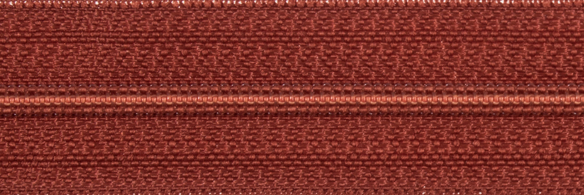 175550087070025 ZIP: CLOSED END: POLYESTER: 25CM / 10INS BURNT ORANGE