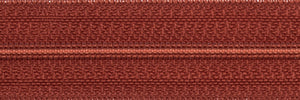 175550087070025 ZIP: CLOSED END: POLYESTER: 25CM / 10INS BURNT ORANGE