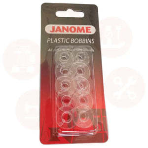 Janome 200122005 = 200122717 Plastic Bobbins For Home Use Models Domestic Parts