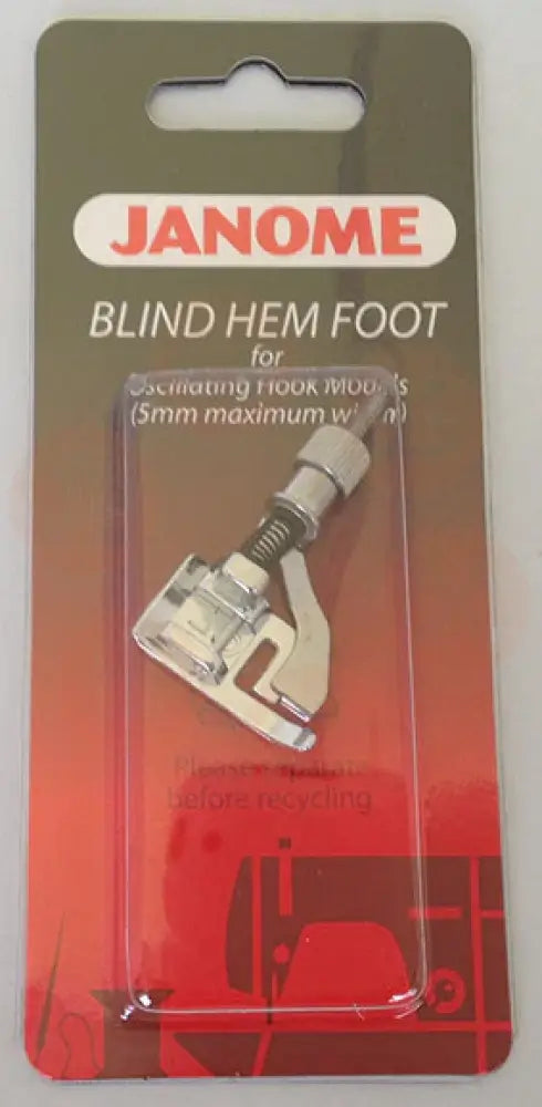 2001300006 Janome Blind Stitch Foot (G) Domestic Parts