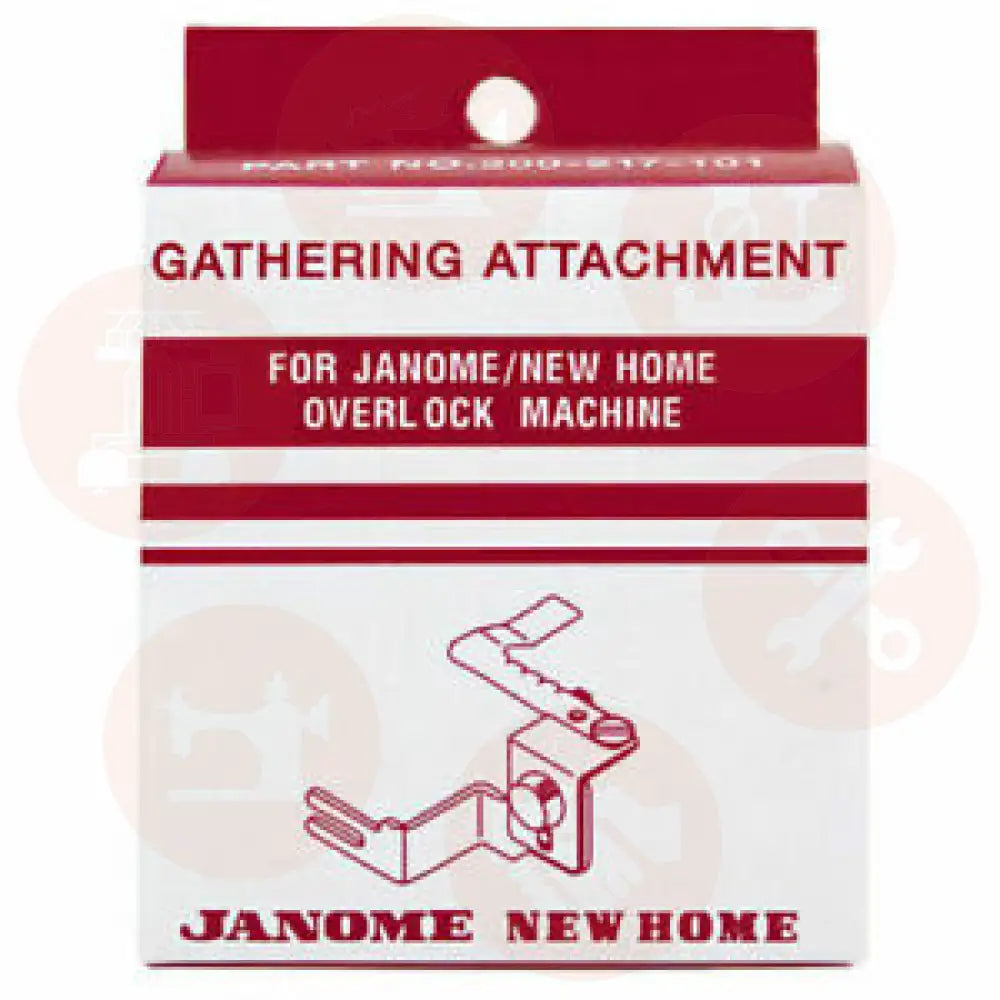 200217101 Janome Overlocking Gathering Attachment Domestic Parts