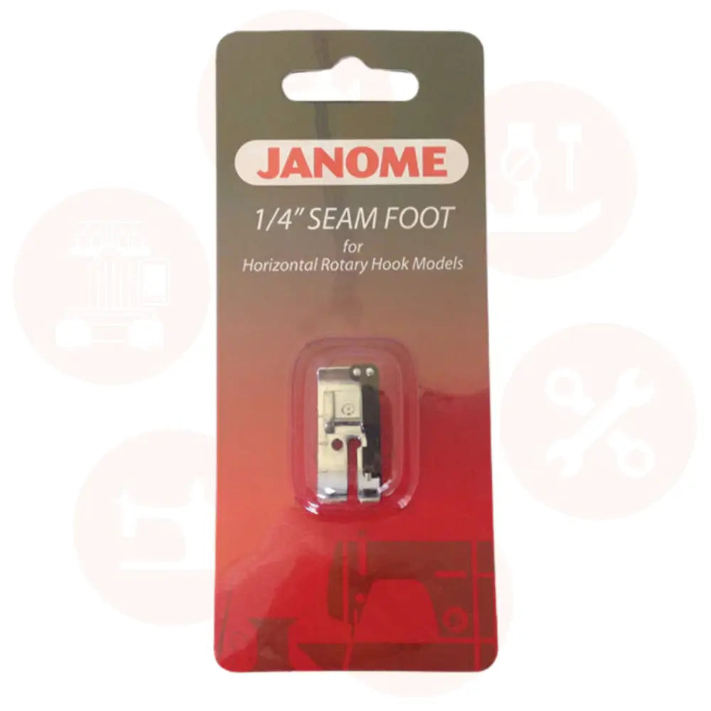 200318000 JANOME 1/4 INCH SEAM FOOT CAT B/C