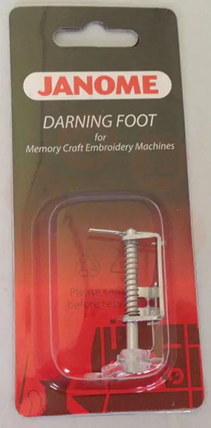 200325000 Janome Darning Foot (Open-Toe) For Memory Craft Embroidery Machines Domestic Parts