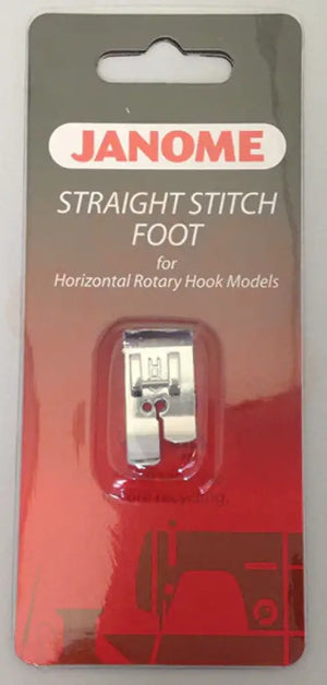 200331009 Janome Straight Stitch Foot For Horizontal Rotary Hook Models Domestic Parts