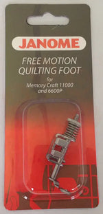 200442004 Janome Free Motion Quilting Foot For Memory Craft 11000 And 6600P Domestic Parts