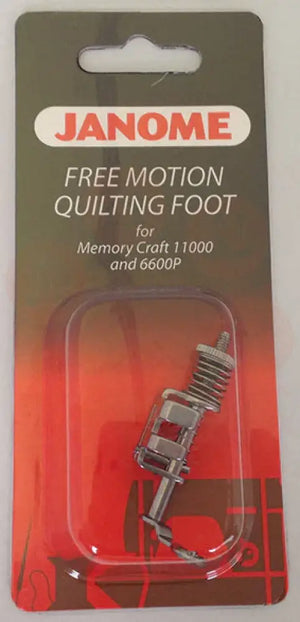 200442004 Janome Free Motion Quilting Foot For Memory Craft 11000 And 6600P Domestic Parts