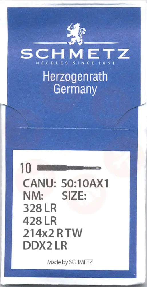 214X1X160 Schmetz 214X1 Size 160 Pack Of 10 Needles Industrial Needles