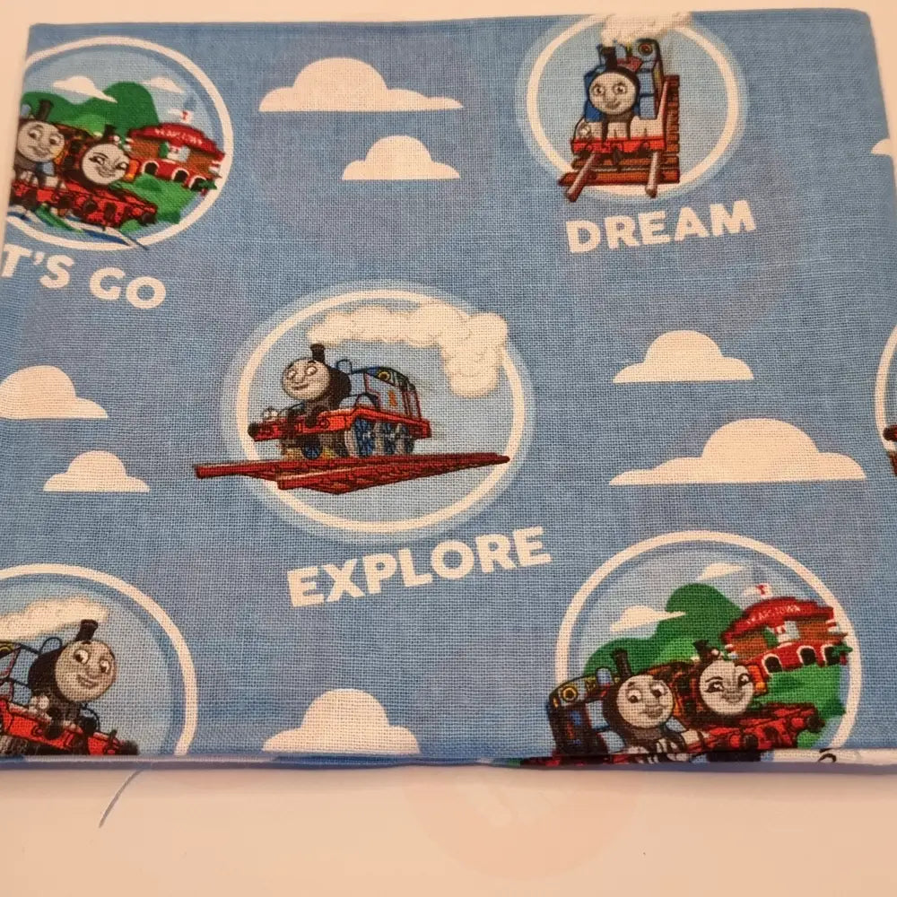 2714-08 Thomas And Friends Classic 4 Pc – Digital Fat Quarters Fabric