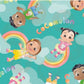 297006 Fabric Friends Forever Cocomelon Fat Quarter Bundle Toddlers 100% Cotton