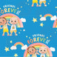 297006 Fabric Friends Forever Cocomelon Fat Quarter Bundle Toddlers 100% Cotton