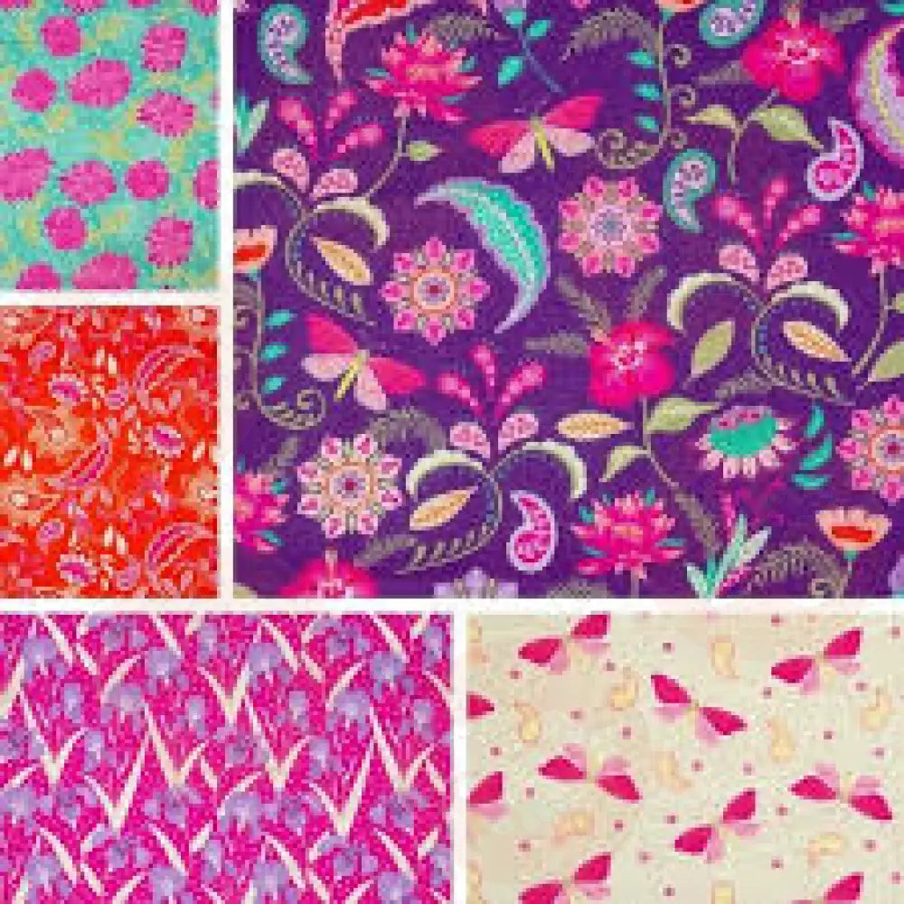 3439-11 Bohemian Summer Organic Cotton Fat Quarters