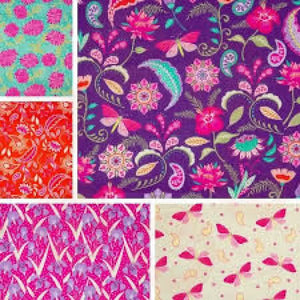 3439-11 Bohemian Summer Organic Cotton Fat Quarters